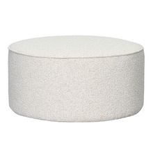 Round Naya Upholstered Ottoman